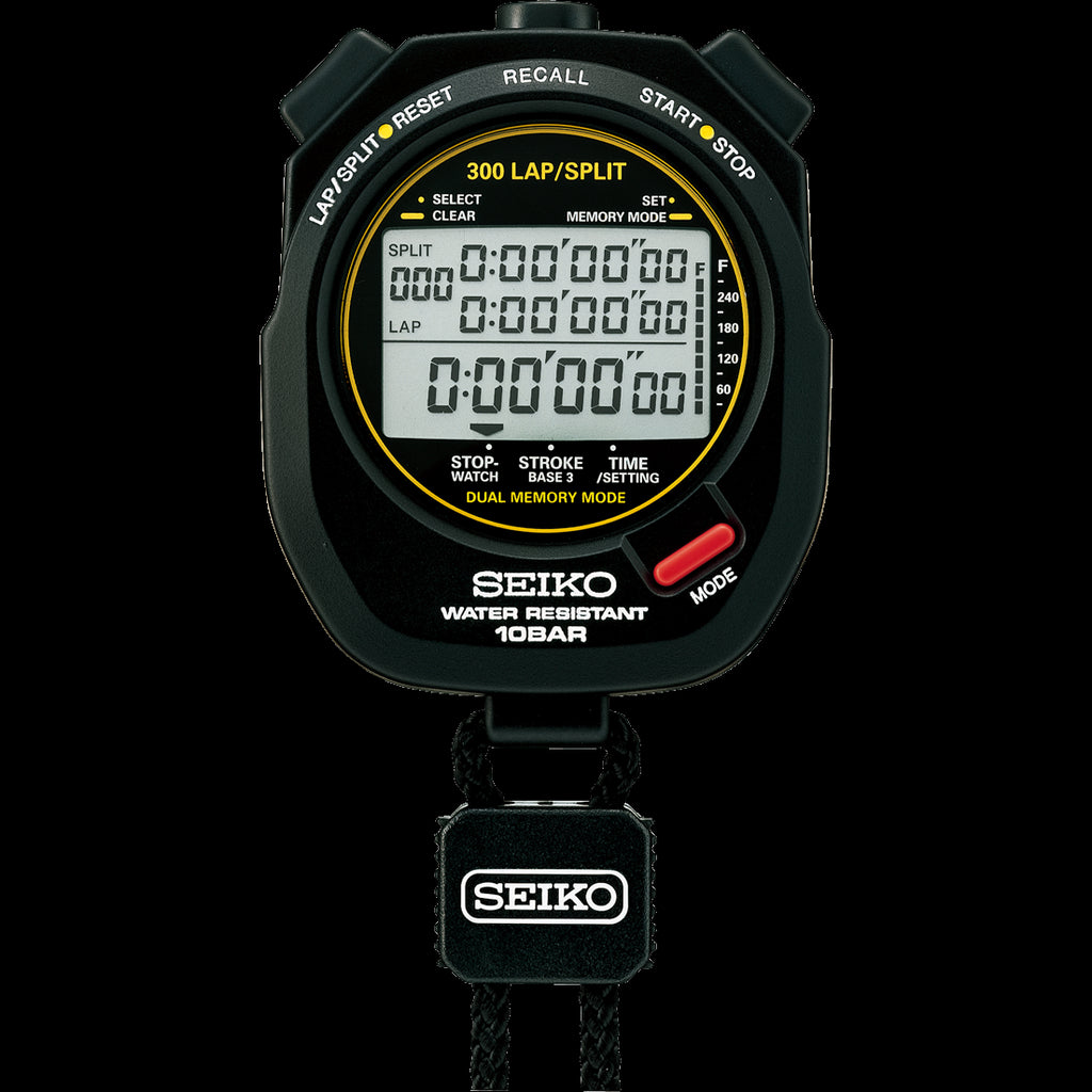 在庫を売る スイミングマスター 10気圧防水 ストップウォッチ SEIKO